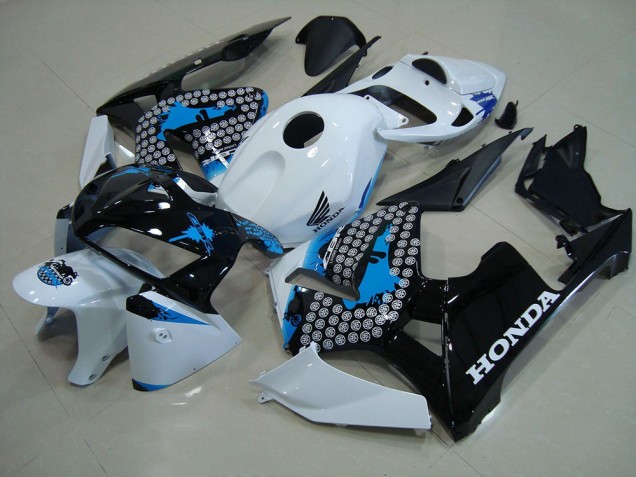 Cheapest 2005-2006 Matte Black with Red Sticker Honda CBR600RR Motorcyle Fairings Canada