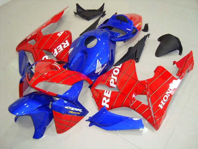 Cheapest 2005-2006 Spider Man Repsol Honda CBR600RR Motorcycle Fairing Kits Canada