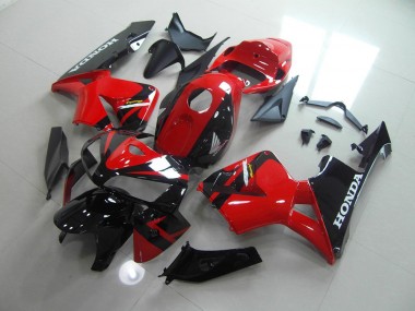 Cheapest 2005-2006 Red Black Honda CBR600RR Motorbike Fairing Canada