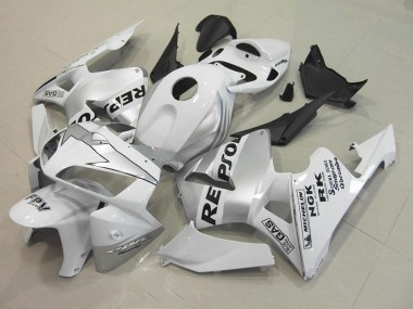 Cheapest 2005-2006 Repsol White Silver Honda CBR600RR Bike Fairing Kit Canada