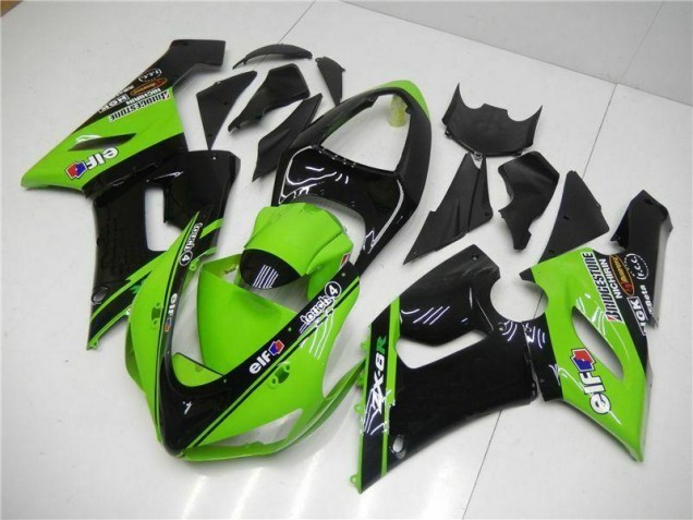 Cheapest 2005-2006 Green Kawasaki ZX6R Motorcycle Fairings Kit Canada Cheapest 2005-2006 Green Kawasaki ZX6R Motorcycle Fairings Kit Canada
