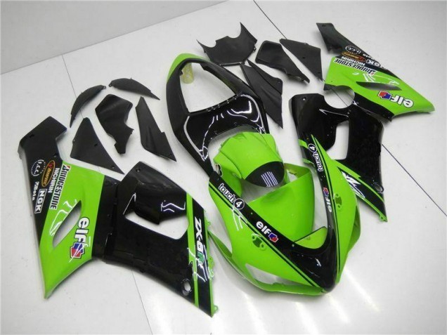 Cheapest 2005-2006 Green Kawasaki ZX6R Motorcycle Fairings Kit Canada Cheapest 2005-2006 Green Kawasaki ZX6R Motorcycle Fairings Kit Canada