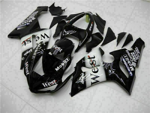 Cheapest 2005-2006 Black Kawasaki ZX6R Bike Fairings Canada Cheapest 2005-2006 Black Kawasaki ZX6R Bike Fairings Canada