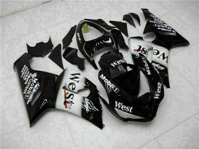 Cheapest 2005-2006 Black Kawasaki ZX6R Bike Fairings Canada Cheapest 2005-2006 Black Kawasaki ZX6R Bike Fairings Canada