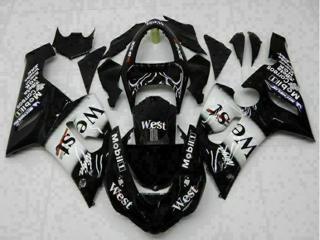 Cheapest 2005-2006 Black Kawasaki ZX6R Bike Fairings Canada Cheapest 2005-2006 Black Kawasaki ZX6R Bike Fairings Canada