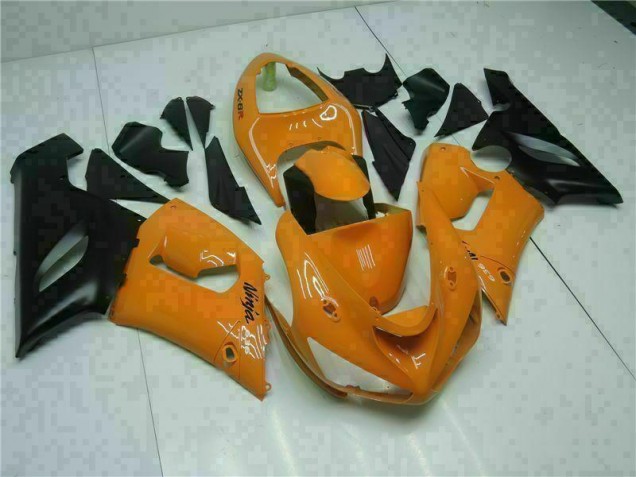 Cheapest 2005-2006 Orange Kawasaki ZX6R Bike Fairing Canada