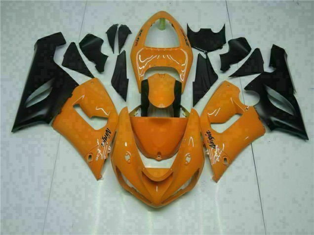 Cheapest 2005-2006 Orange Kawasaki ZX6R Bike Fairing Canada