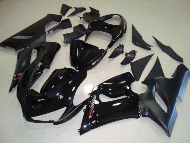 Cheapest 2005-2006 Black Kawasaki ZX6R Motorcyle Fairings Canada