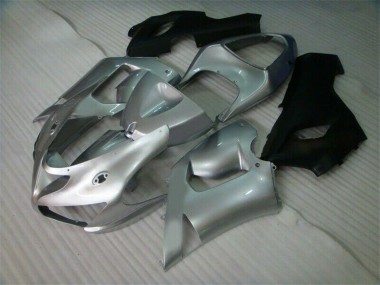 Cheapest 2005-2006 Silver Black Kawasaki ZX6R Motorcycle Fairing Kit Canada