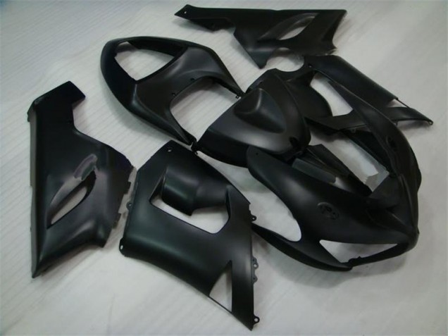 Cheapest 2005-2006 Matte Black Kawasaki ZX6R Bike Fairing Canada
