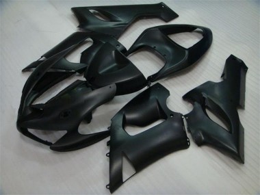 Cheapest 2005-2006 Matte Black Kawasaki ZX6R Bike Fairing Canada