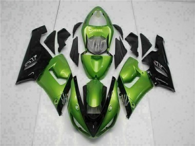Cheapest 2005-2006 Green Kawasaki ZX6R Motorcycle Bodywork Canada