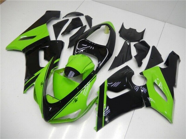Cheapest 2005-2006 Green Black Kawasaki ZX6R Motor Fairings Canada Cheapest 2005-2006 Green Black Kawasaki ZX6R Motor Fairings Canada