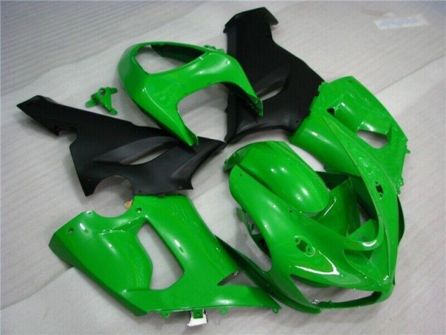 Cheapest 2005-2006 Green Matte Black Kawasaki ZX6R Motorcycle Fairing Canada Cheapest 2005-2006 Green Matte Black Kawasaki ZX6R Motorcycle Fairing Canada