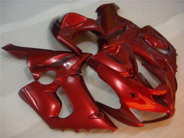 Cheapest 2005-2006 Red Kawasaki ZX6R Bike Fairing Canada Cheapest 2005-2006 Red Kawasaki ZX6R Bike Fairing Canada