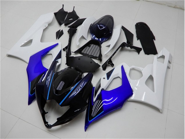 Cheapest 2005-2006 Blue White Suzuki GSXR 1000 Motorcycle Fairing Kits Canada