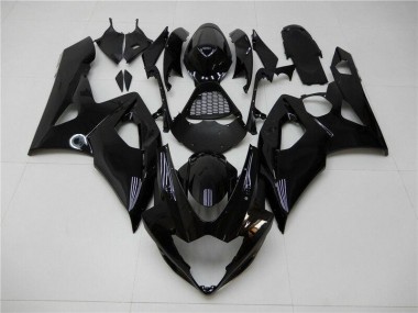 Cheapest 2005-2006 Glossy Black Suzuki GSXR 1000 Bike Fairings Canada