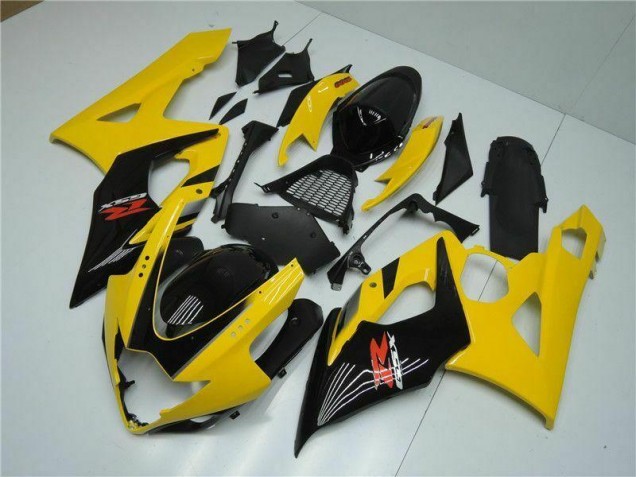 Cheapest 2005-2006 Yellow Suzuki GSXR 1000 Replacement Fairings Canada