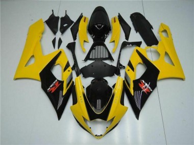 Cheapest 2005-2006 Yellow Suzuki GSXR 1000 Replacement Fairings Canada