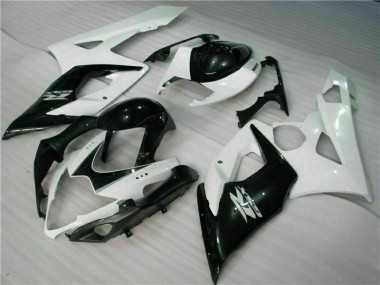 Cheapest 2005-2006 White Black Suzuki GSXR 1000 Motor Fairings Canada