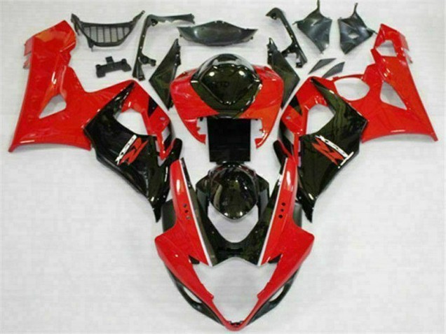 Cheapest 2005-2006 Red Black Suzuki GSXR 1000 Motorcycle Fairings Canada Cheapest 2005-2006 Red Black Suzuki GSXR 1000 Motorcycle Fairings Canada