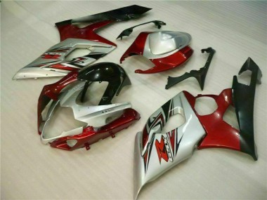 Cheapest 2005-2006 Red White Suzuki GSXR 1000 Bike Fairings Canada