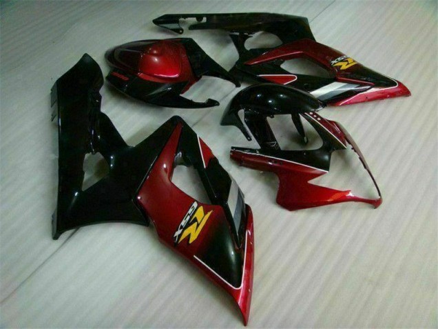 Cheapest 2005-2006 Red Black Suzuki GSXR 1000 Bike Fairing Kit Canada Cheapest 2005-2006 Red Black Suzuki GSXR 1000 Bike Fairing Kit Canada