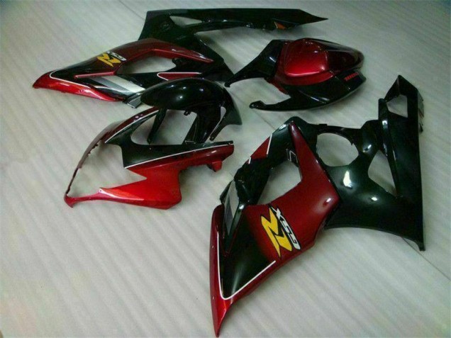 Cheapest 2005-2006 Red Black Suzuki GSXR 1000 Bike Fairing Kit Canada Cheapest 2005-2006 Red Black Suzuki GSXR 1000 Bike Fairing Kit Canada