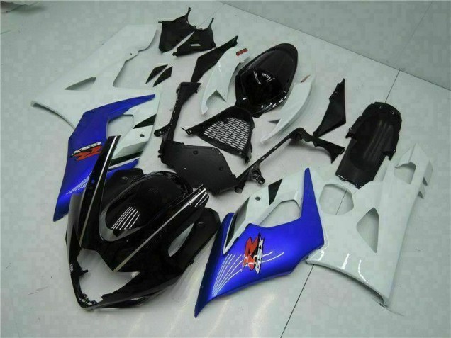 Cheapest 2005-2006 Blue White Suzuki GSXR 1000 Motorcycle Bodywork Canada