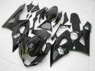 Cheapest 2005-2006 Glossy Black Suzuki GSXR 1000 Motor Fairings Canada