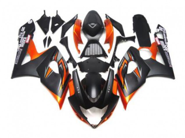 Cheapest 2005-2006 Black Orange Suzuki GSXR 1000 Motorbike Fairing Canada