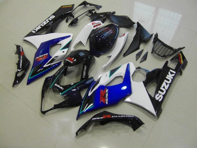 Cheapest 2005-2006 Blue White Suzuki GSXR 1000 Motorcycle Fairings Kit Canada