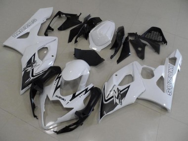 Cheapest 2005-2006 White and Black Suzuki GSXR 1000 Motorcyle Fairings Canada