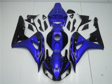 Cheapest 2006-2007 Blue Black Honda CBR1000RR Moto Fairings Canada