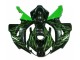 Cheapest 2006-2007 Green Flame Black Honda CBR1000RR Moto Fairings Canada