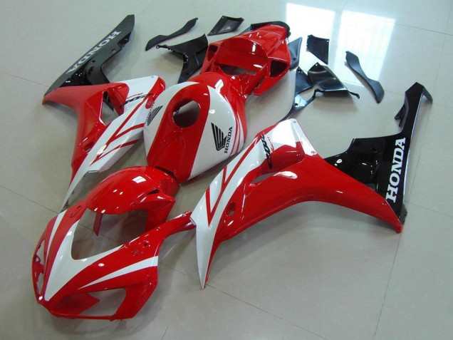 Cheapest 2006-2007 Red White Honda CBR1000RR Motorcycle Fairing Kits Canada