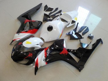Cheapest 2006-2007 White Black with No Sticker Honda CBR1000RR Bike Fairing Kit Canada