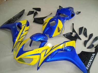 Cheapest 2006-2007 Yellow Blue Black Honda CBR1000RR Moto Fairings Canada