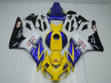 Cheapest 2006-2007 Yellow Nastro Honda CBR1000RR Motorcycle Fairings Kit Canada