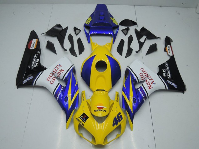 Cheapest 2006-2007 Yellow Nastro Honda CBR1000RR Motorcycle Fairings Kit Canada Cheapest 2006-2007 Yellow Nastro Honda CBR1000RR Motorcycle Fairings Kit Canada