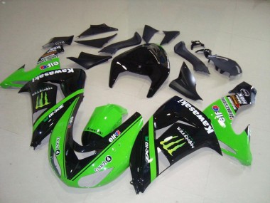Cheapest 2006-2007 Green Monster Kawasaki ZX10R Motor Fairings Canada