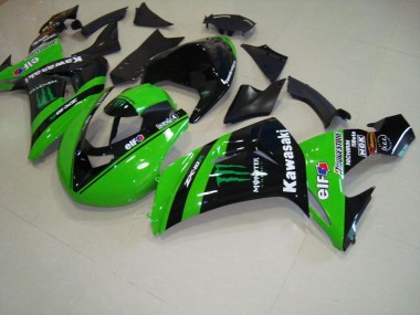 Cheapest 2006-2007 Green Monster Race Kawasaki ZX10R Motorcycle Fairings Kit Canada