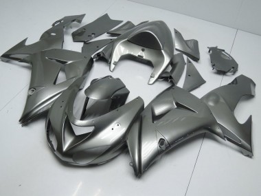 Cheapest 2006-2007 Glossy Grey Kawasaki ZX10R Bike Fairings Canada