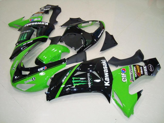 Cheapest 2006-2007 Green Monster Kawasaki ZX10R Bike Fairings Canada Cheapest 2006-2007 Green Monster Kawasaki ZX10R Bike Fairings Canada