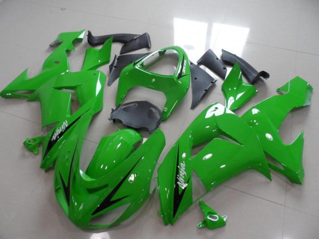Cheapest 2006-2007 Green Black Arrow Kawasaki ZX10R Replacement Motorcycle Fairings Canada Cheapest 2006-2007 Green Black Arrow Kawasaki ZX10R Replacement Motorcycle Fairings Canada