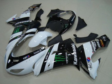 Cheapest 2006-2007 White Monster Kawasaki ZX10R Motorcycle Bodywork Canada
