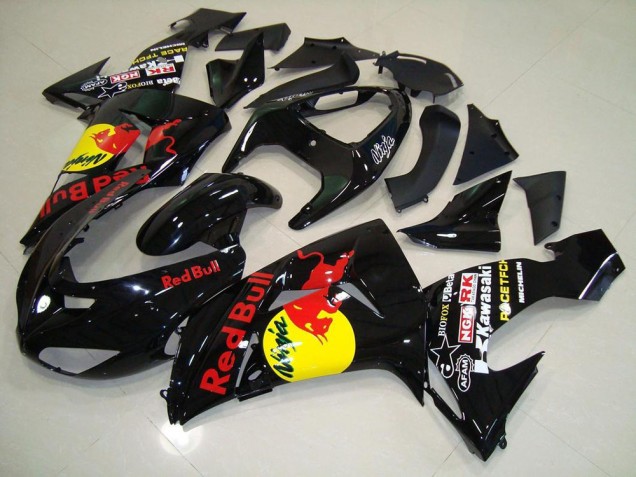 Cheapest 2006-2007 Red Bull Kawasaki ZX10R Motorcycle Replacement Fairings Canada Cheapest 2006-2007 Red Bull Kawasaki ZX10R Motorcycle Replacement Fairings Canada