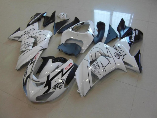 Cheapest 2006-2007 White Corona Kawasaki ZX10R Motor Fairings Canada Cheapest 2006-2007 White Corona Kawasaki ZX10R Motor Fairings Canada