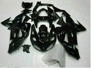 Cheapest 2006-2007 Glossy Black Kawasaki ZX10R Motorcycle Replacement Fairings Canada