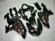 Cheapest 2006-2007 Black Red Flame Kawasaki ZX10R Motorcyle Fairings Canada Cheapest 2006-2007 Black Red Flame Kawasaki ZX10R Motorcyle Fairings Canada